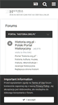 Mobile Screenshot of forum.historia.org.pl