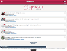 Tablet Screenshot of historia.org.pl