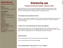 Tablet Screenshot of historia.se