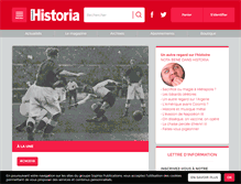Tablet Screenshot of historia.fr